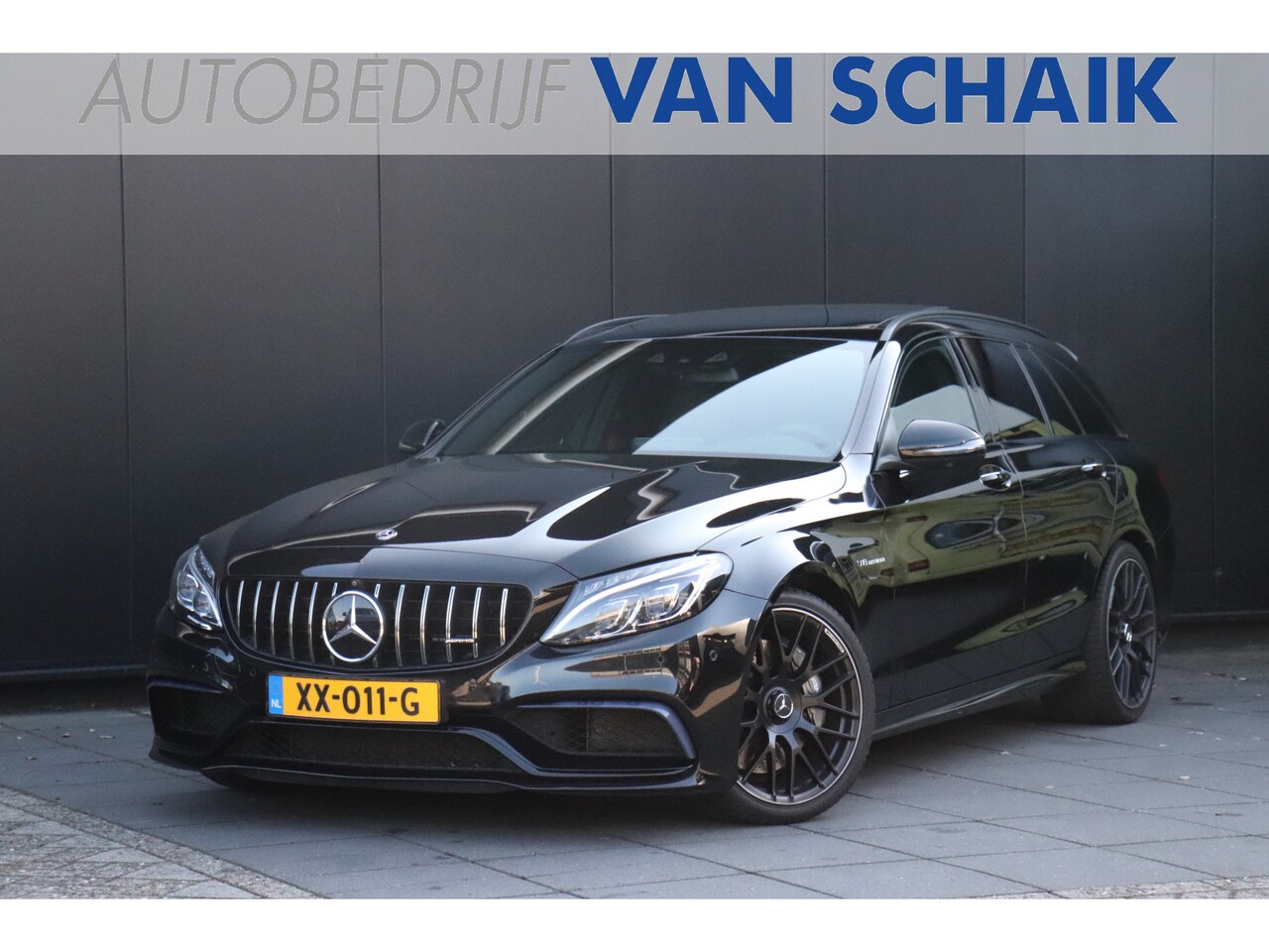 Mercedes-Benz C-klasse Estate - AMG 63 | LEDER | STOELVERW. | SPORTSTOELEN | BURMESTER | PANO | 360° CAMERA | HEAD-UP | CR - AutoWereld.nl