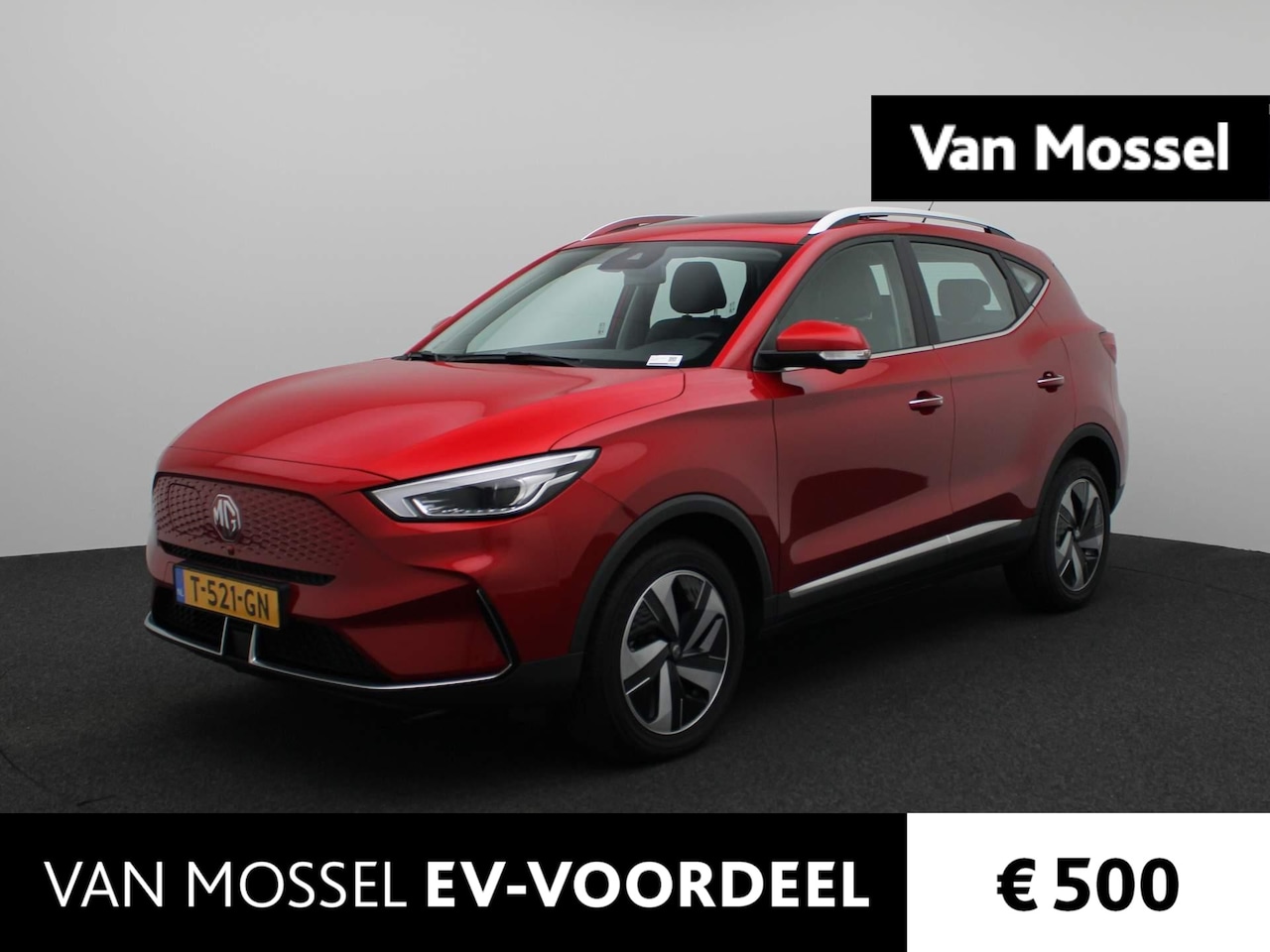 MG ZS - EV Standard Range Luxury 50 kWh | Leder | Navi | ECC | Schuifdak | PDC | LED | Cam | - AutoWereld.nl