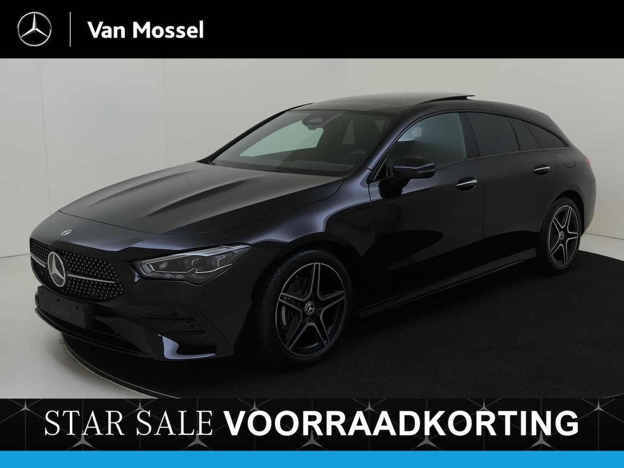Mercedes-Benz CLA-klasse Shooting Brake - 180 Star Edition AMG Line / Panoramadak/ Night/ DISTRONIC - AutoWereld.nl