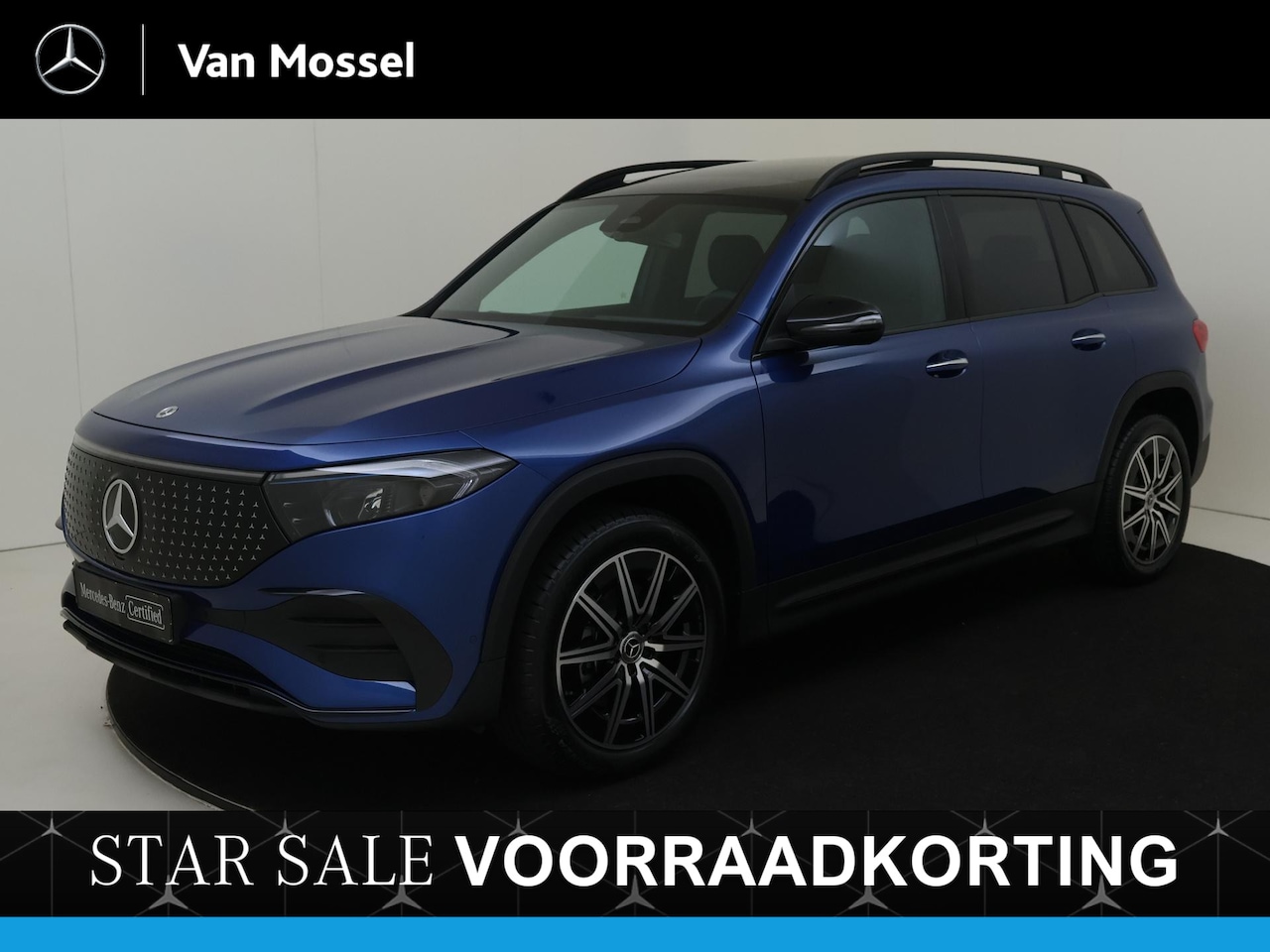 Mercedes-Benz EQB - 250+ AMG Line 71 kWh Nightpakket - Panoramadak - Carplay - Achteruitrijcamera - Stoelverwa - AutoWereld.nl