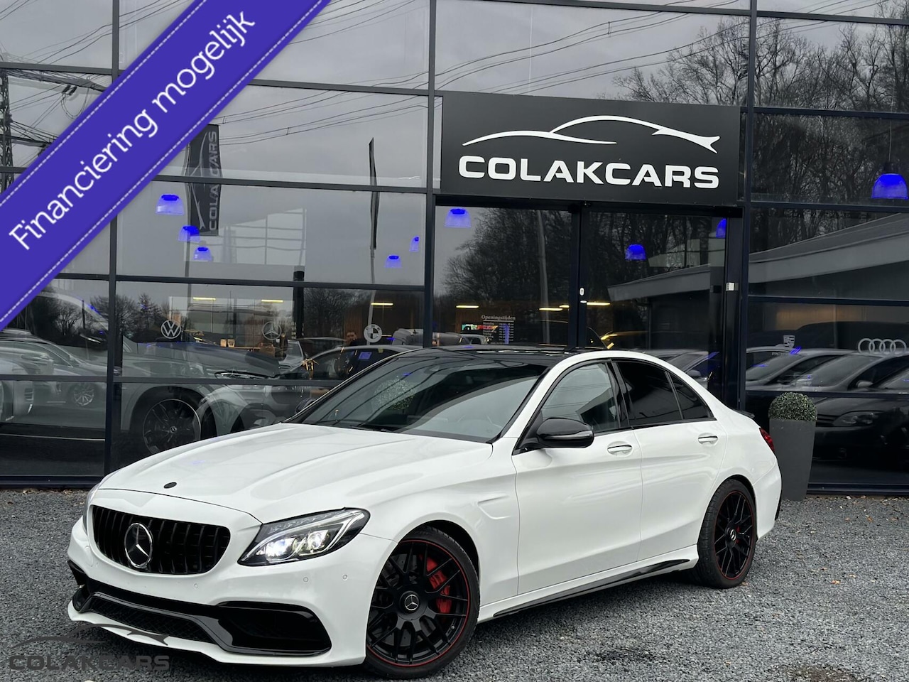 Mercedes-Benz C-klasse - AMG 63 S Edition 1 Pano 650PK schaalstoel - AutoWereld.nl