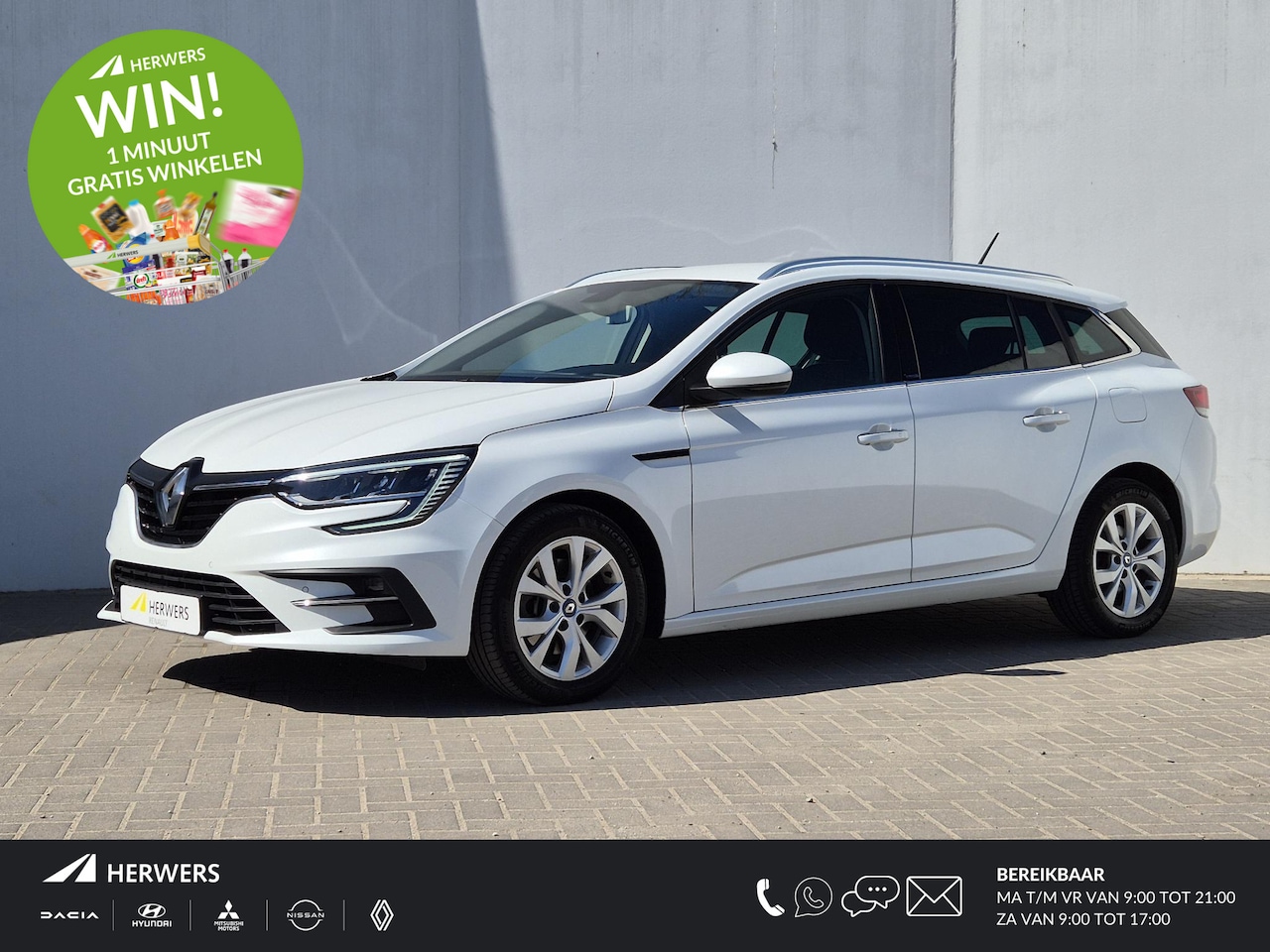 Renault Mégane E-Tech - Estate 1.6 Plug-In Hybrid 160 Business Edition One / Automaat / Apple Carplay Android Auto - AutoWereld.nl