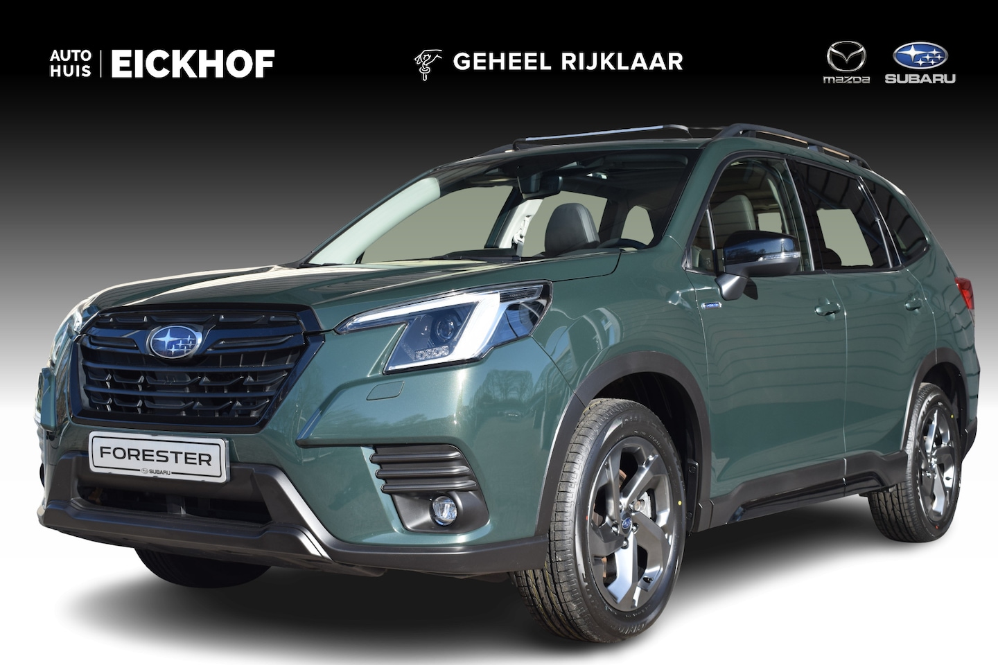 Subaru Forester - 2.0i e-BOXER Premium Black 2.0i e-BOXER Premium Black - AutoWereld.nl