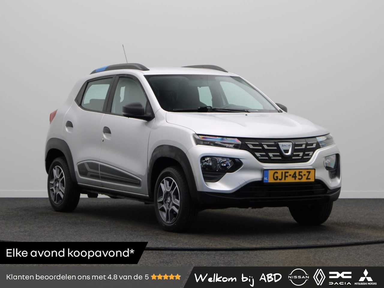 Dacia Spring - Comfort Plus 27 kWh Dacia Spring Comfort Plus (Orange Pack) 27 kWh | Achteruitrijcamera | - AutoWereld.nl