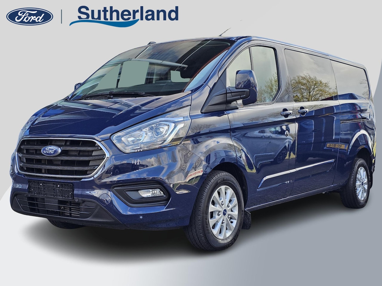 Ford Transit Custom - 300 2.0 TDCI L2H1 Limited DC Automaat | Dubbele Cabine | 5-persoons | Adaptive cruise cont - AutoWereld.nl