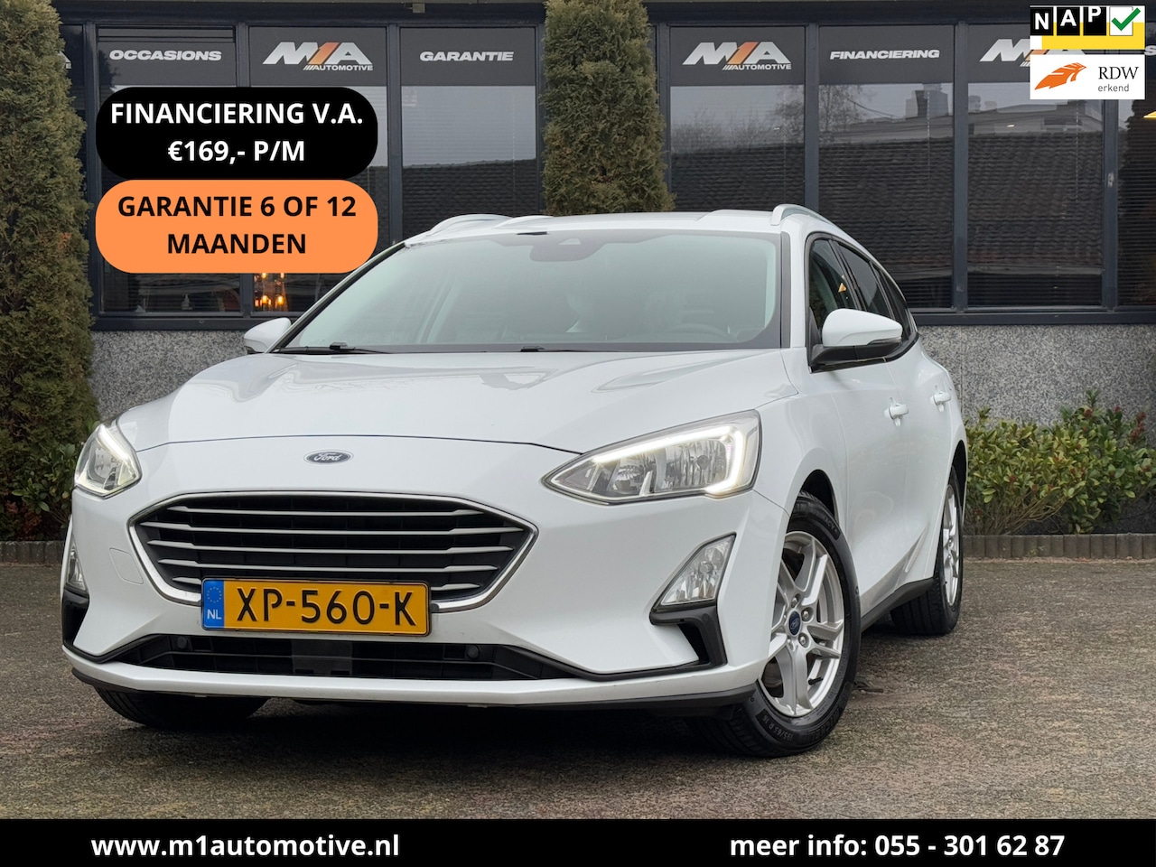 Ford Focus Wagon - 1.0 EcoBoost Trend Edition Business |1e EIG - AutoWereld.nl