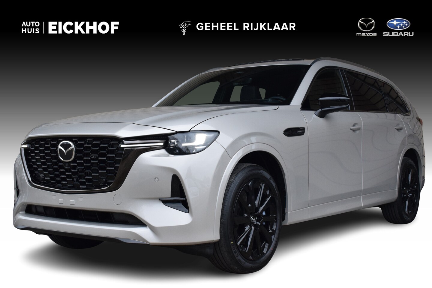 Mazda CX-80 - 2.5 e-SkyActiv PHEV Homura Plus - Diverse kleuren uit voorraad leverbaar met € 6.000,- Voo - AutoWereld.nl