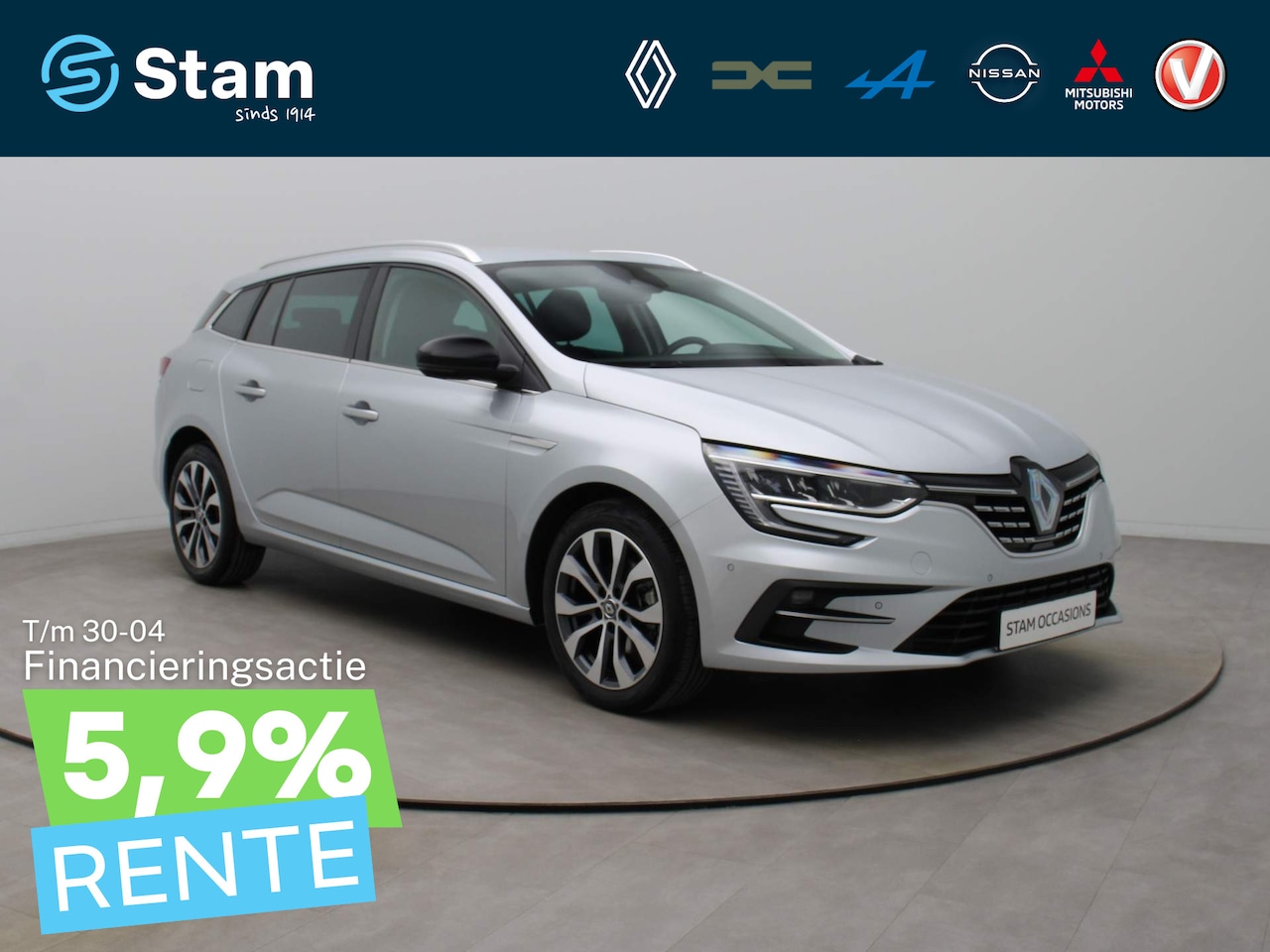 Renault Mégane Estate - TCe 140pk Techno EDC/AUTOMAAT BOSE | Climate | Navi | Parksens. v+a | Stoel-/stuurverw. - AutoWereld.nl