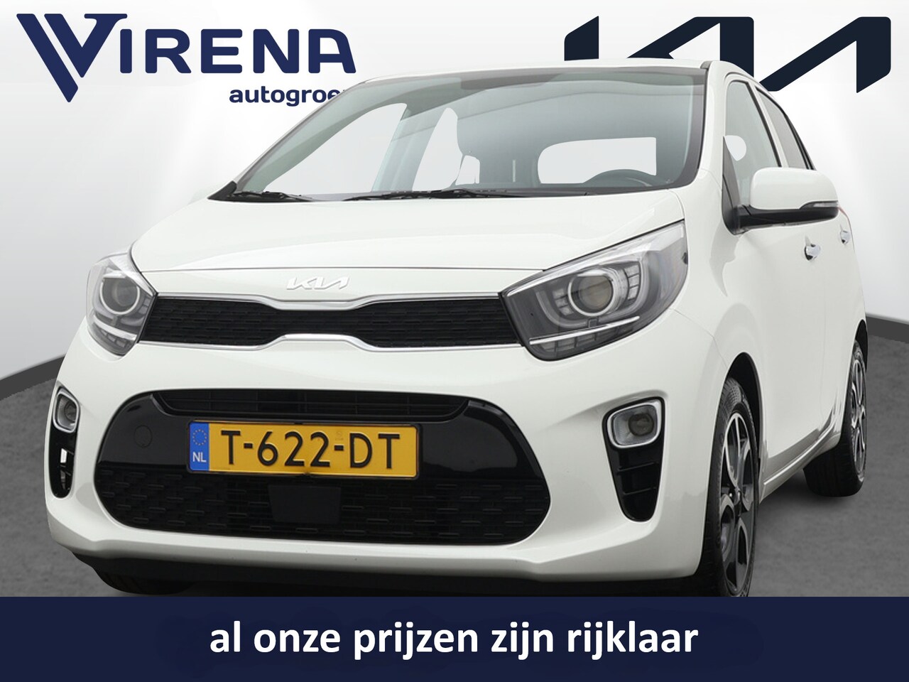 Kia Picanto - 1.0 DPi DynamicPlusLine - Navigatie - Cruise Control - Lichtmetalen Velgen - Climate Contr - AutoWereld.nl
