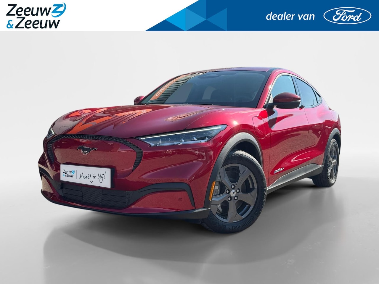 Ford Mustang Mach-E - Extended RWD 98 kWh Nu of nooit actie!! Fiscale waarde € 41.515,=! Actie voordeel € 10.700 - AutoWereld.nl