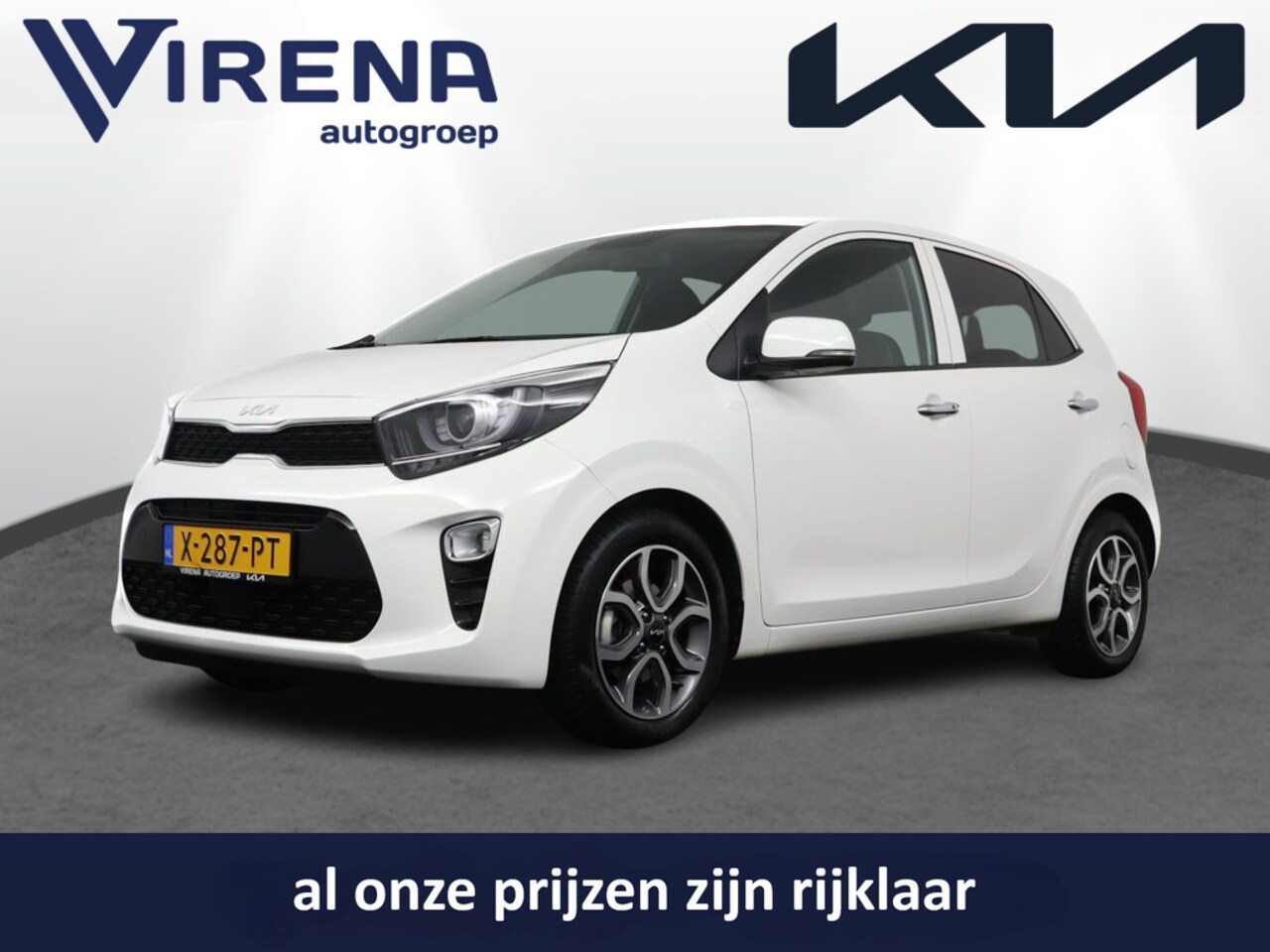 Kia Picanto - 1.0 DPi DynamicPlusLine - Navigatie - Cruise Control - Climate Control - Apple CarPlay/And - AutoWereld.nl