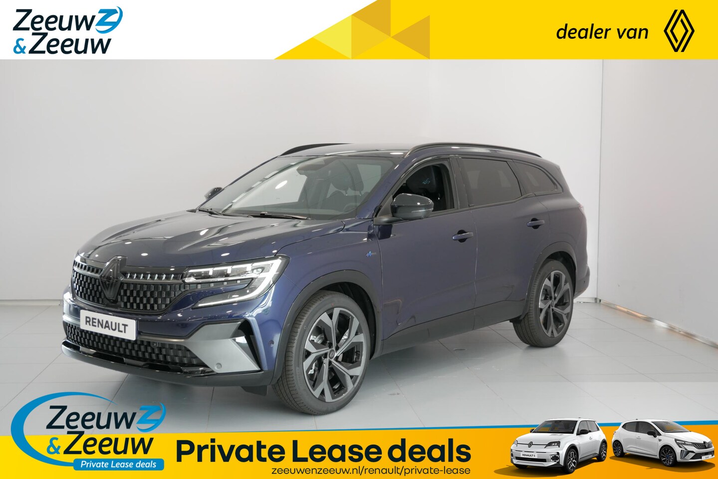 Renault Espace - E-Tech full hybrid 200 esprit Alpine 5p. Renault Espace E-Tech Hybrid 200 esprit Alpine 5p - AutoWereld.nl