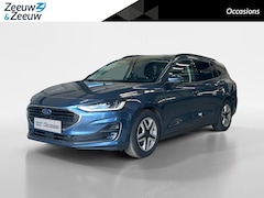 Ford Focus Wagon - 1.0 EcoBoost Hybrid Connected 125pk | Stoel- stuur en voorruitverwarming | Navigatie via A
