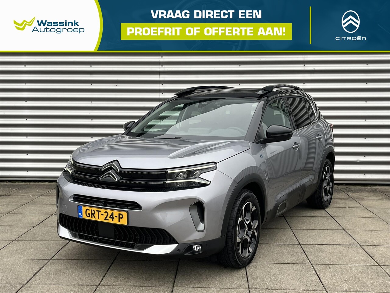Citroën C5 Aircross - 1.6 Plug-in Hybrid 180pk e-EAT8 Max | Navigatie | Cruise & Climate Control | Panoramisch s - AutoWereld.nl