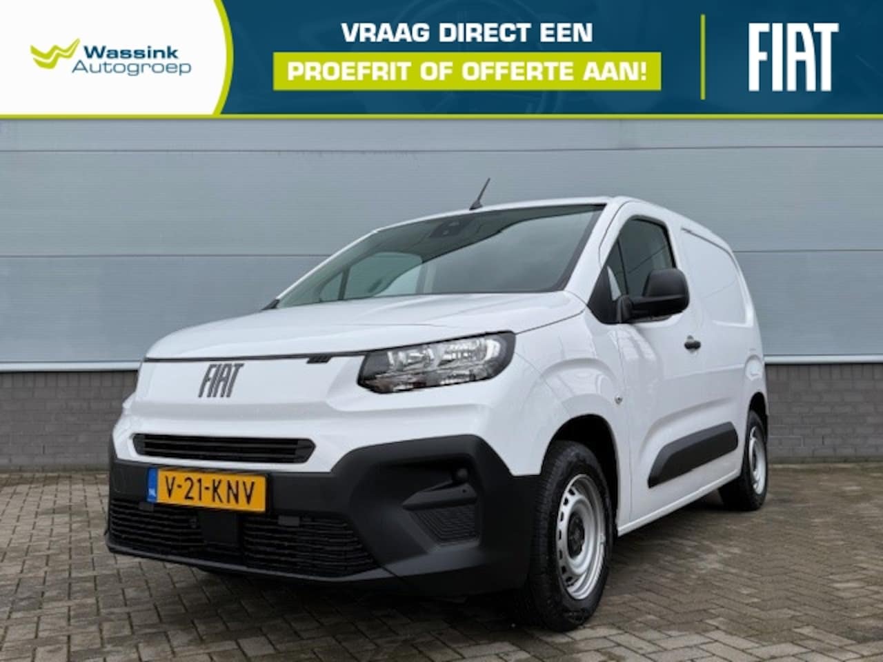 Fiat Doblò Cargo - New GB 1.5 BlueHDi 100pk L1 | Cruise Control | Trekhaakvoorbereiding | Betimmering | Parke - AutoWereld.nl