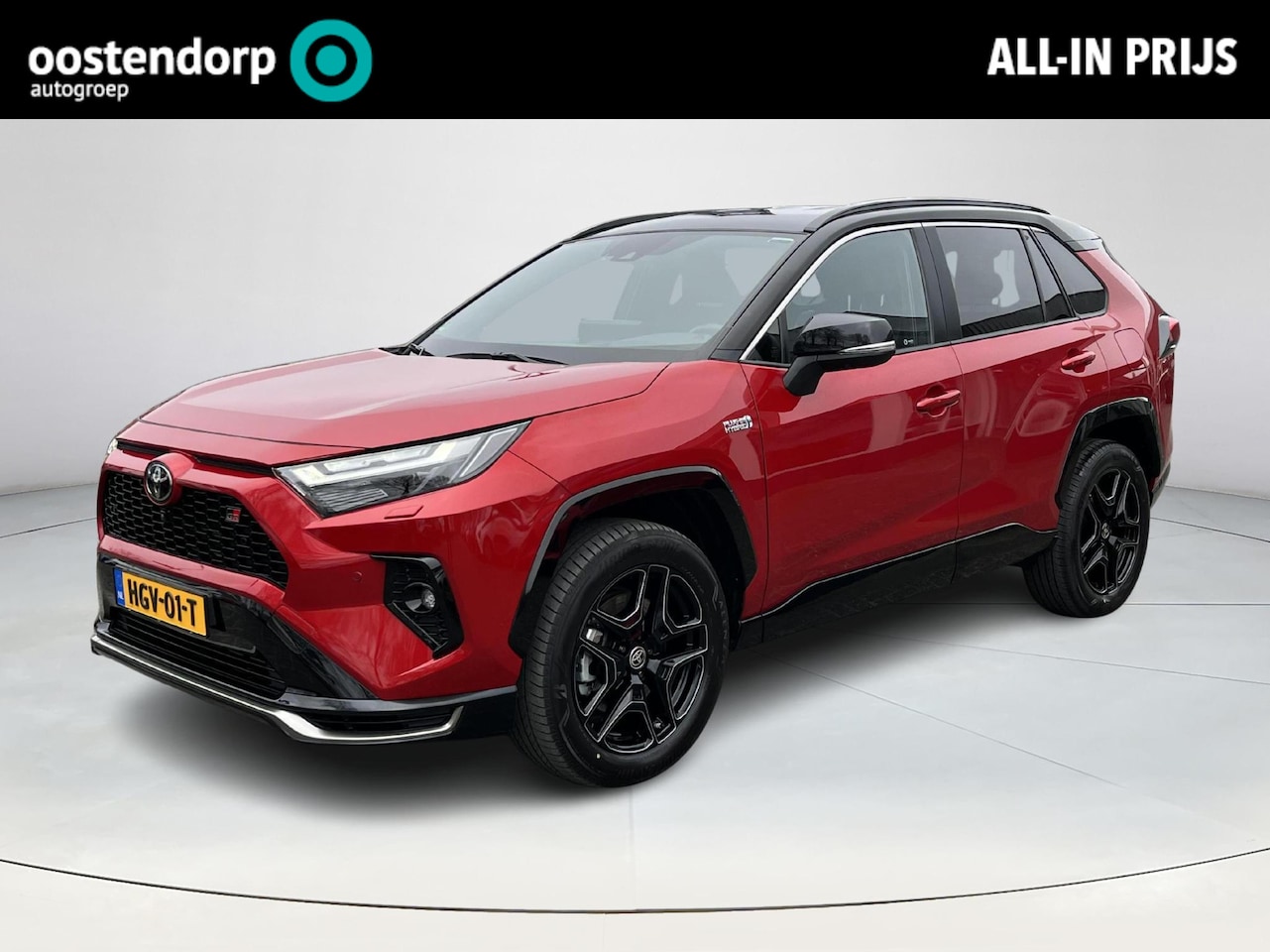 Toyota RAV4 - 2.5 Plug-in Hybrid AWD GR SPORT | Navigatie | Carplay | Elektrische voorstoelen | Stoel- + - AutoWereld.nl