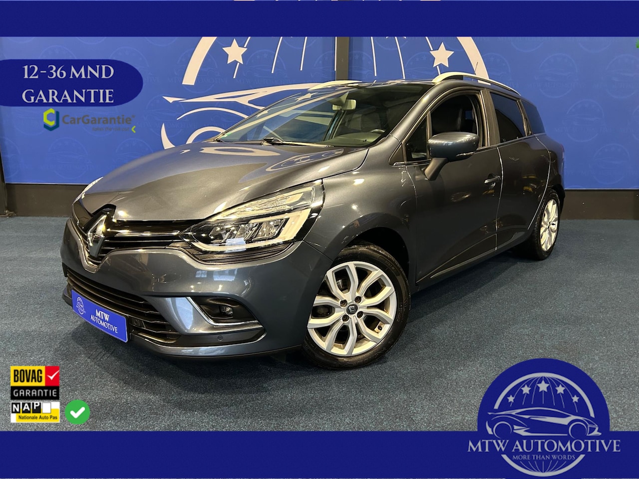 Renault Clio Estate - 0.9 TCe LIMITED / FACE-LIFT / FULL OPTIONS - AutoWereld.nl