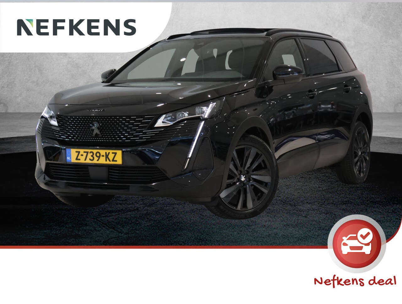 Peugeot 5008 - SUV 1.2 130 pk GT | Schuifdak | Focal | Keyless | Handsfree achterklep | Black Pack - AutoWereld.nl