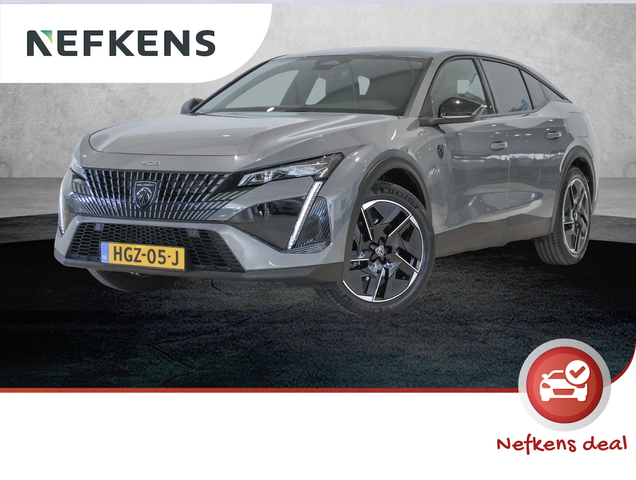 Peugeot 408 - 1.6 HYbrid GT 180PK Automaat Navigatie| DAB| Stuurverwarming | Automatische achterklep - AutoWereld.nl