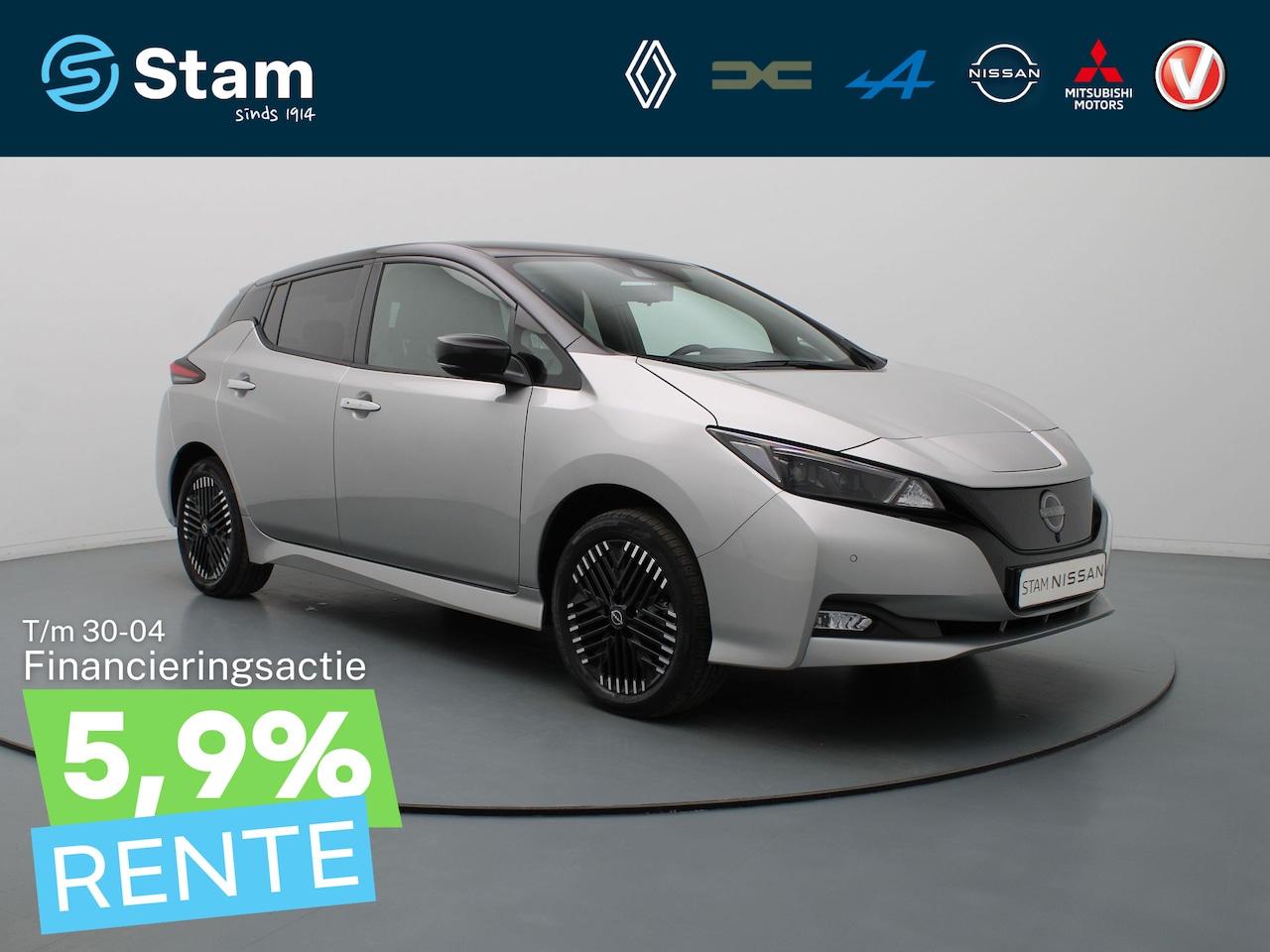 Nissan LEAF - 218pk e+ Tekna 62 kWh Adapt. cruise | 360° Camera | Bose | Navi | Parksens. - AutoWereld.nl
