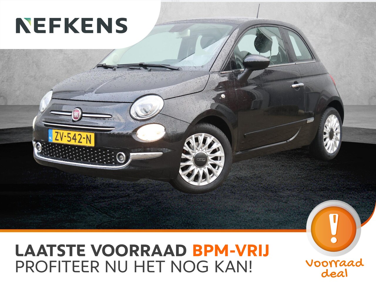 Fiat 500 - 85pk TwinAir Turbo Lounge (1ste eig./NAV./Open dak /PDC/Airco/Cruise) - AutoWereld.nl