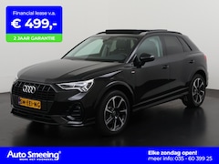 Audi Q3 - 45 TFSIe S Line Black Style | Panoramadak | Leder/Alcantara | Trekhaak | 19" | Zondag Open