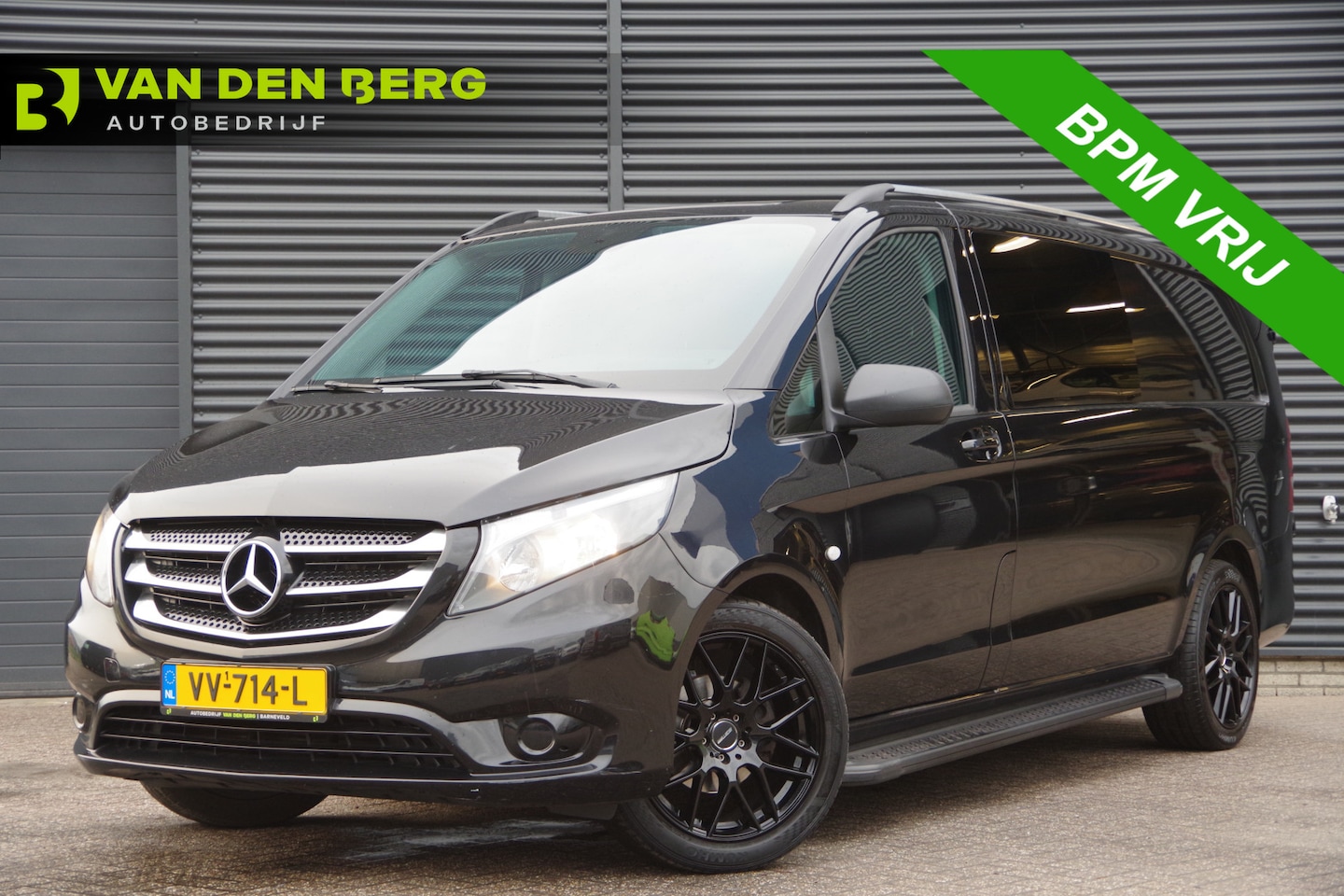 Mercedes-Benz Vito - 114 CDI XL, L3 DC-5P, BLACK EDITION, AUT. TREKHAAK, CRUISE, CLIMA, NAP, SIDESTEPS, DUBBELE - AutoWereld.nl