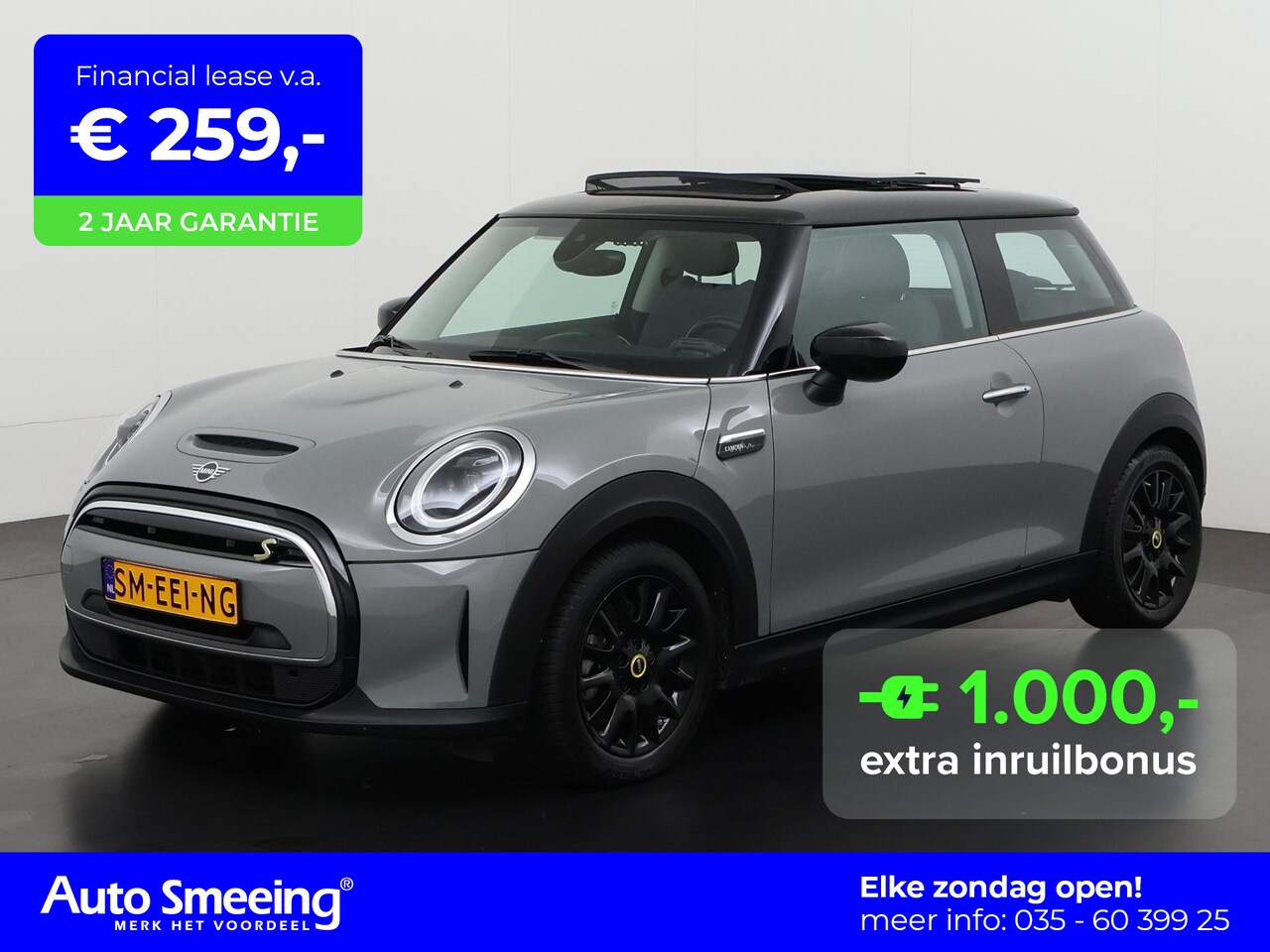 MINI Mini-Electric - Camden Edition | Panoramadak | Carplay | Camera | Zondag Open! - AutoWereld.nl