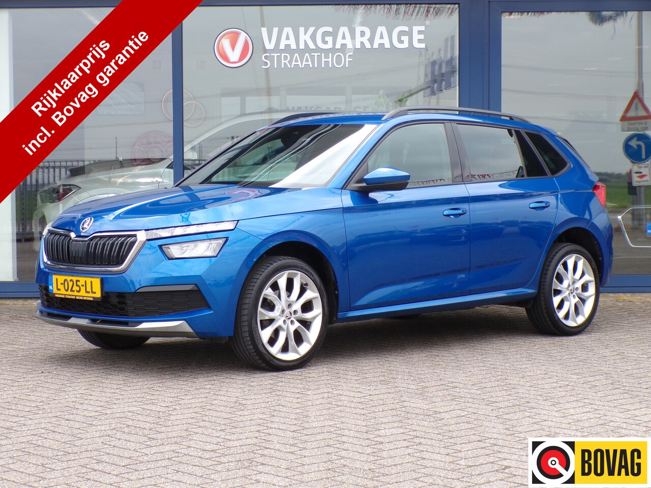 Skoda Kamiq - 1.0 TSI Sport Business 1.0 TSI Sport Business, Carplay + Android Auto / Climate Control / 18'' LMV - AutoWereld.nl