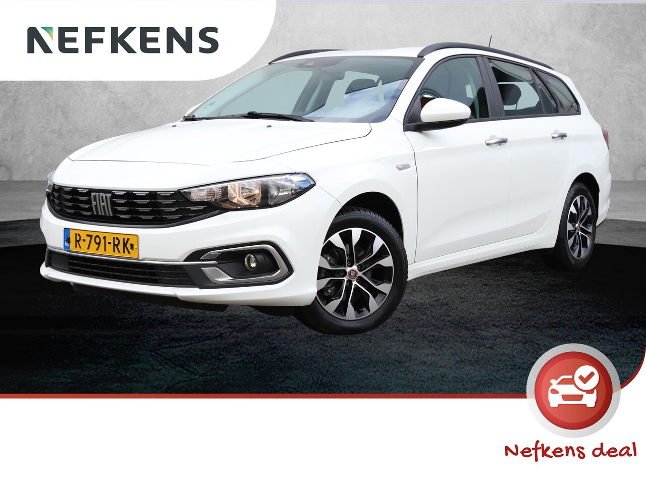Fiat Tipo Stationwagon - 130pk Hybrid City (1ste eig./Camera/NAV./Climate/Cruise/AppleCarPlay) - AutoWereld.nl
