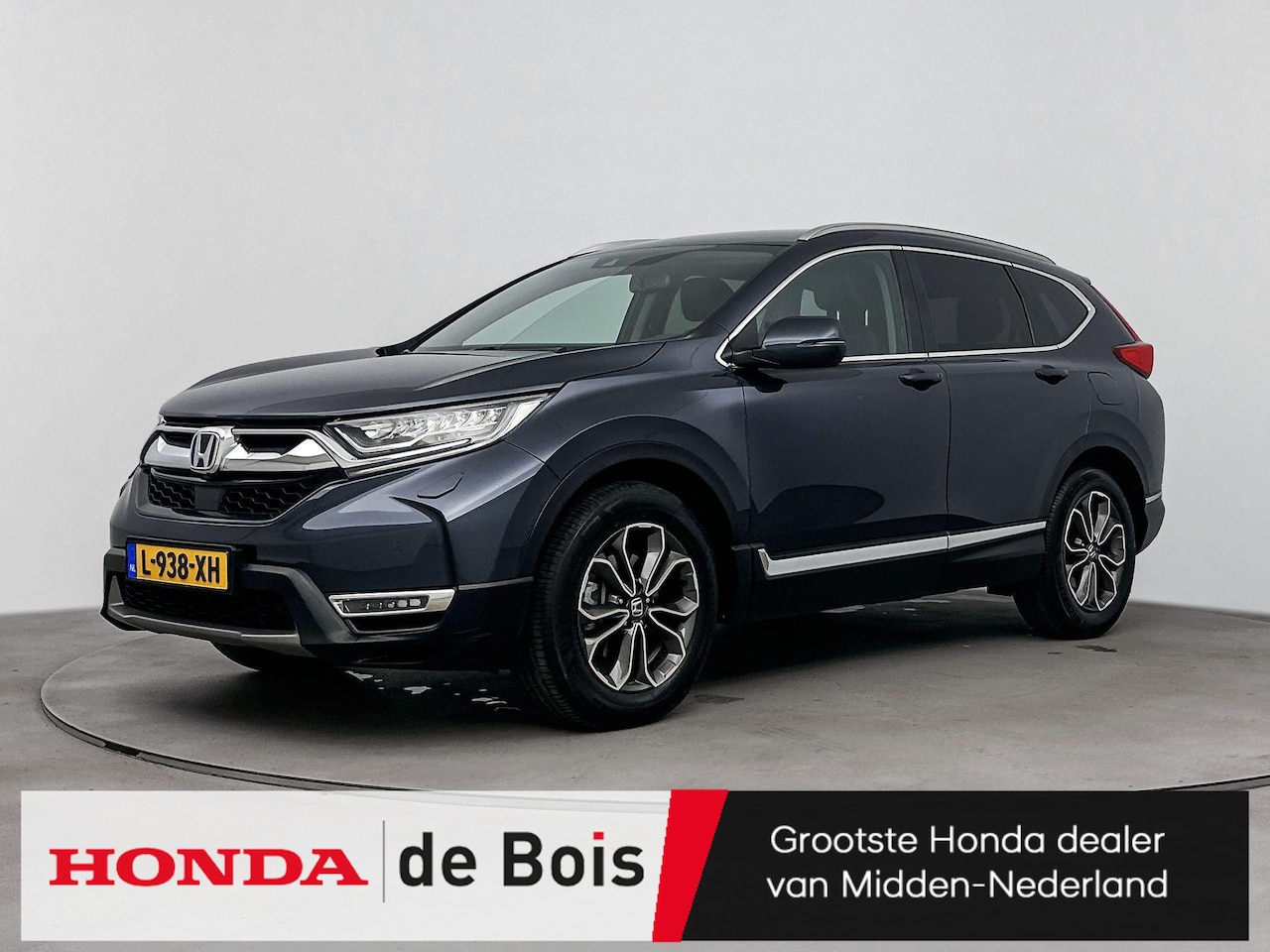 Honda CR-V - 2.0 e:HEV Lifestyle | 1e Eig. | Dealer onderhouden | Trekhaak | Leer | Navigatie | Apple C - AutoWereld.nl
