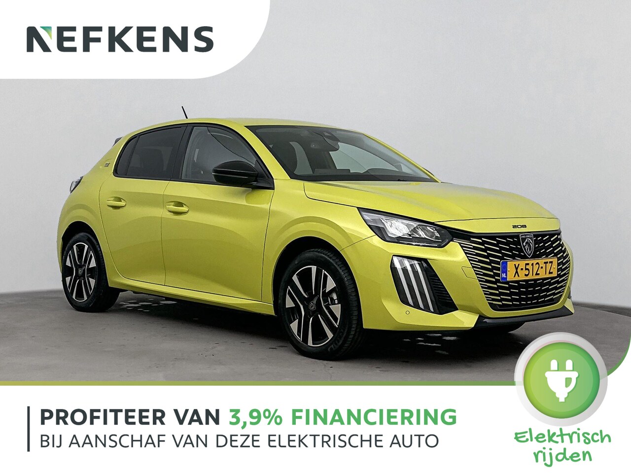 Peugeot e-208 - Style 50 kWh 136pk Automaat | Navigatie | 3-fase laden | Climate Control | Cruise Control - AutoWereld.nl
