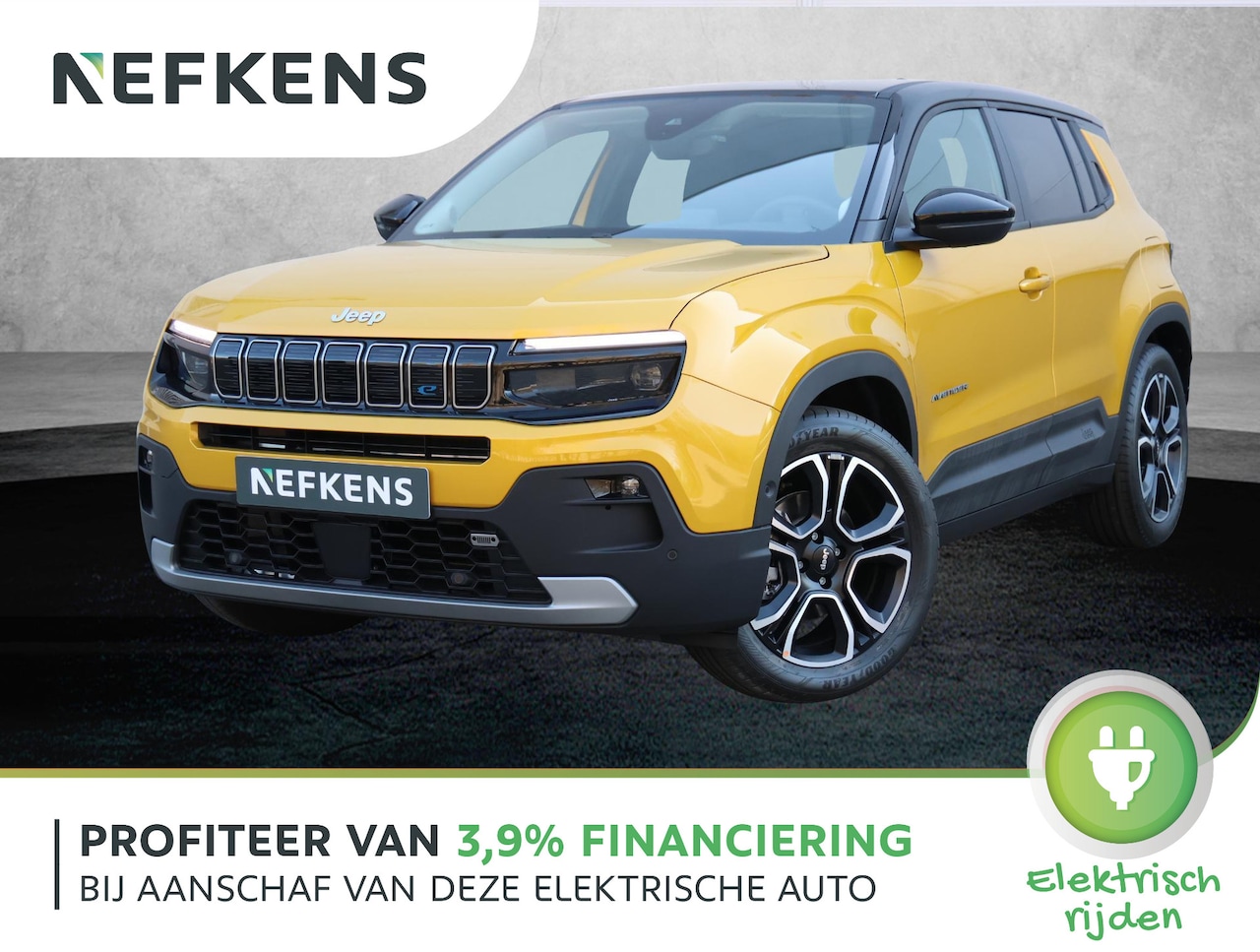 Jeep Avenger - 54 kWh Summit | Navigatie | Achteruitrijcamera | Apple Carplay/Android Auto - AutoWereld.nl