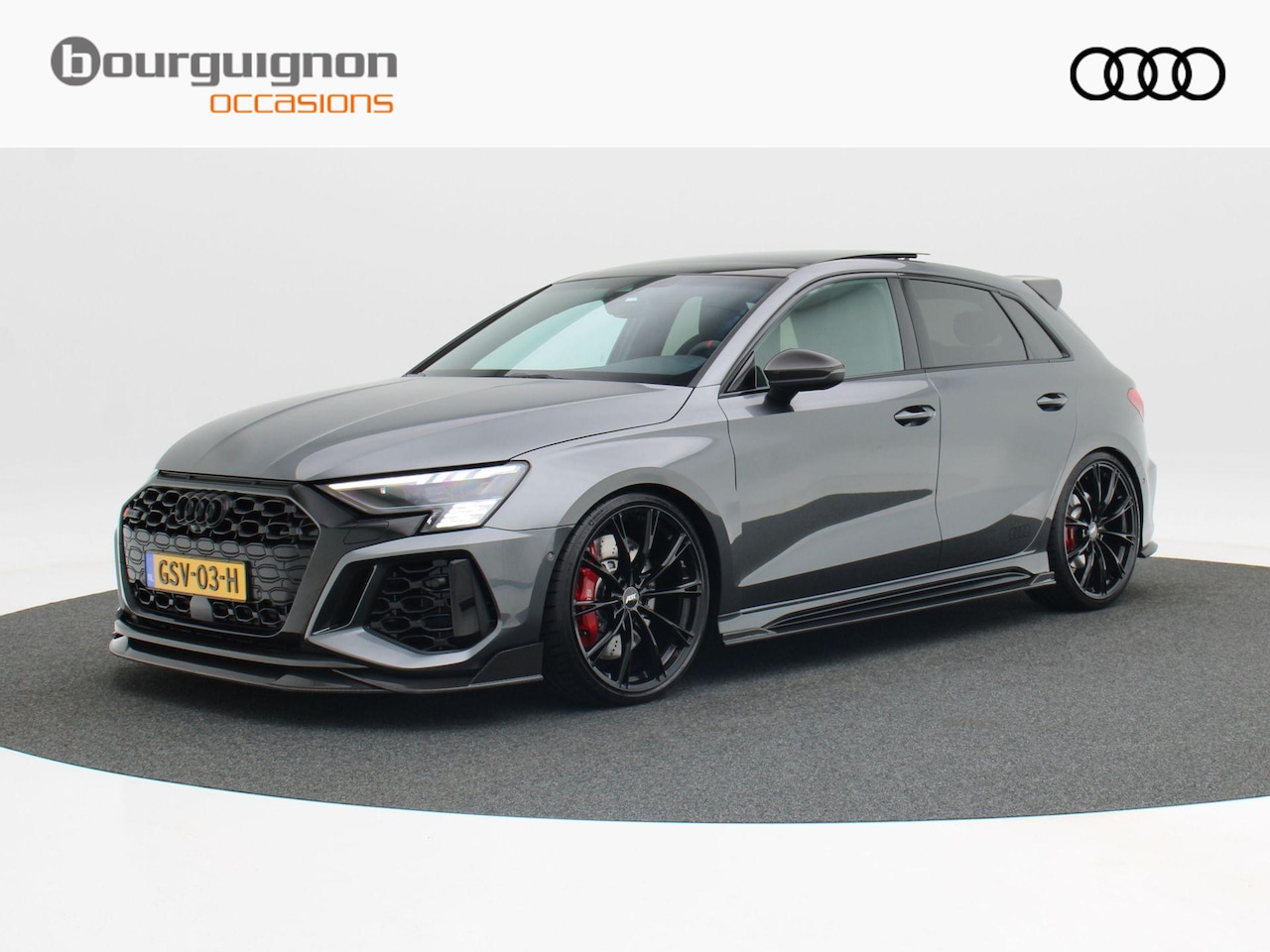Audi A3 Sportback - 2.5 TFSi RS 3 quattro 400 Pk 500 Nm | ABT |  Panorama | Bang & Olufsen |  Full LED | Nappa - AutoWereld.nl