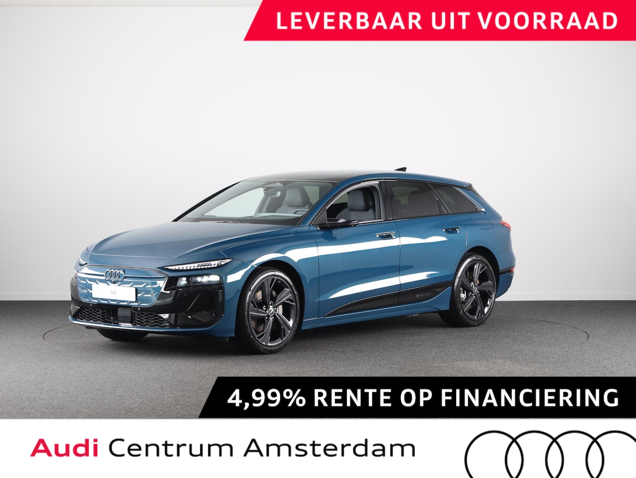 Audi A6 Avant e-tron - S edition 270kW/367pk 100kWh Avant Elektris Panorama-glasdak, Bang&Olufsen soundsysteem, w - AutoWereld.nl