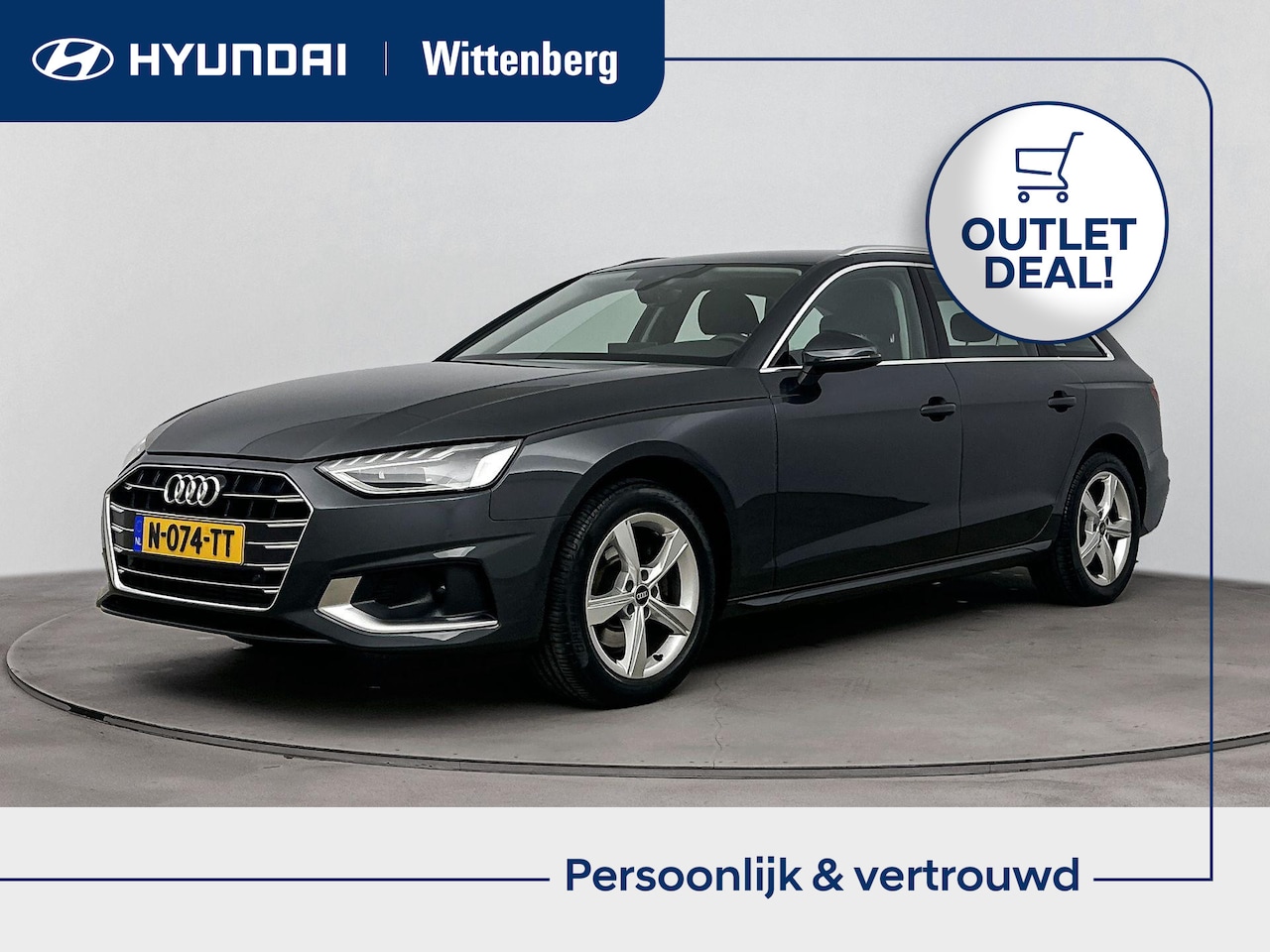 Audi A4 Avant - 35 TFSI ADVANCED EDITION | CLIMA | CRUISE | NAVI | I-KEY | ELEKTRISCHE ACHTERKLEP | LM VEL - AutoWereld.nl