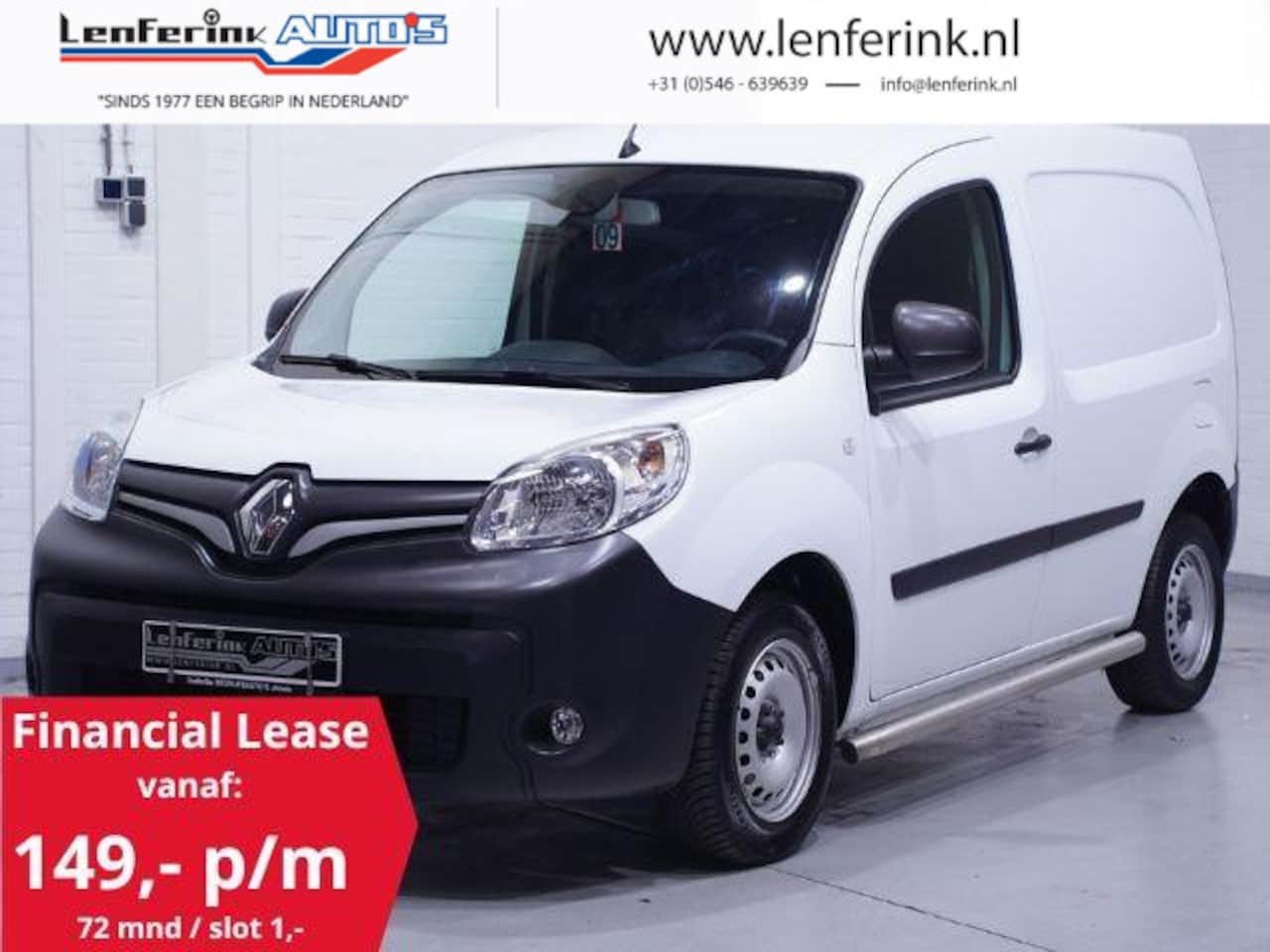 Renault Kangoo - 1.5 DCi 80 pk Airco, Camera, Trekhaak, NAP Laadruimte pakket, Sidebars, PDC achter - AutoWereld.nl