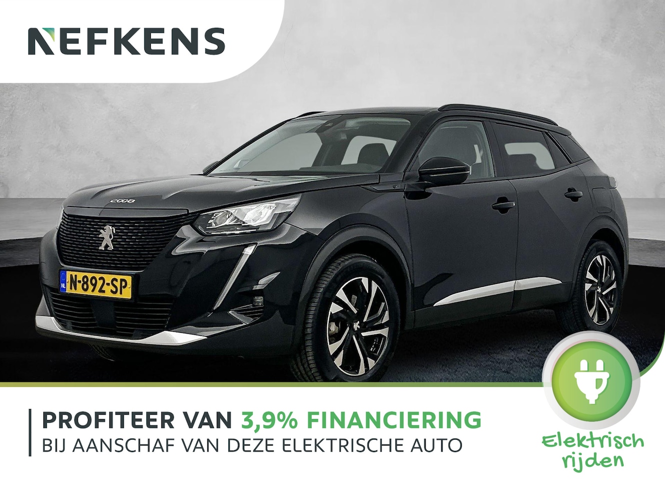 Peugeot e-2008 - EV Allure Pack 50 kWh | Camera | Navigatie | Adaptive Cruise | Stoelverwarming | - AutoWereld.nl