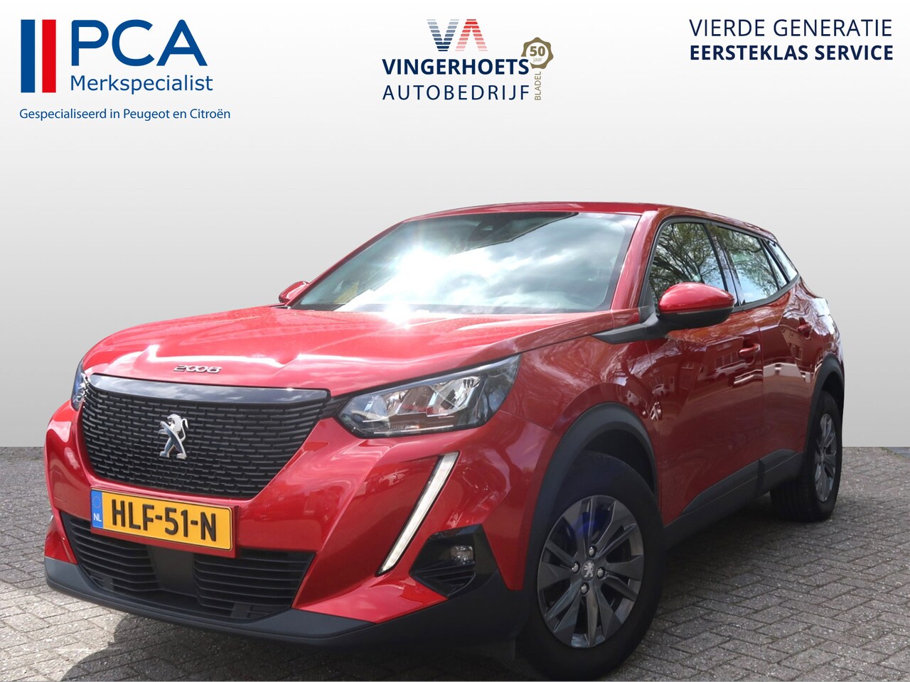 Peugeot 2008 - Active 130 Pk Benzine * Navigatie * Trekhaak * Achteruitrij Parkeer Camera * Climate & Cru - AutoWereld.nl