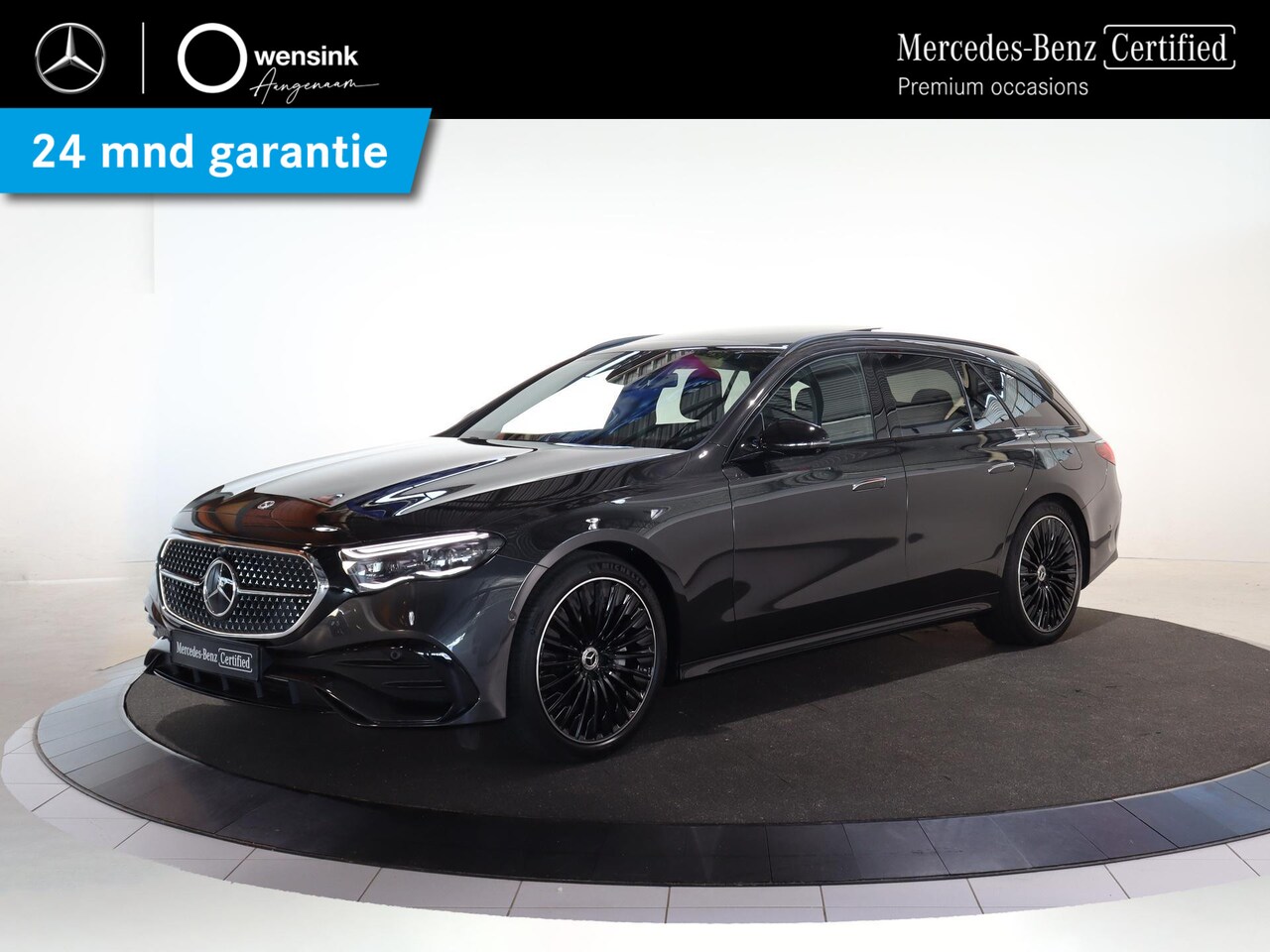 Mercedes-Benz E-klasse Estate - 300 e AMG Line | Premium plus | Rij assistentie | Leder | Trekhaak | Night pakket | Winter - AutoWereld.nl
