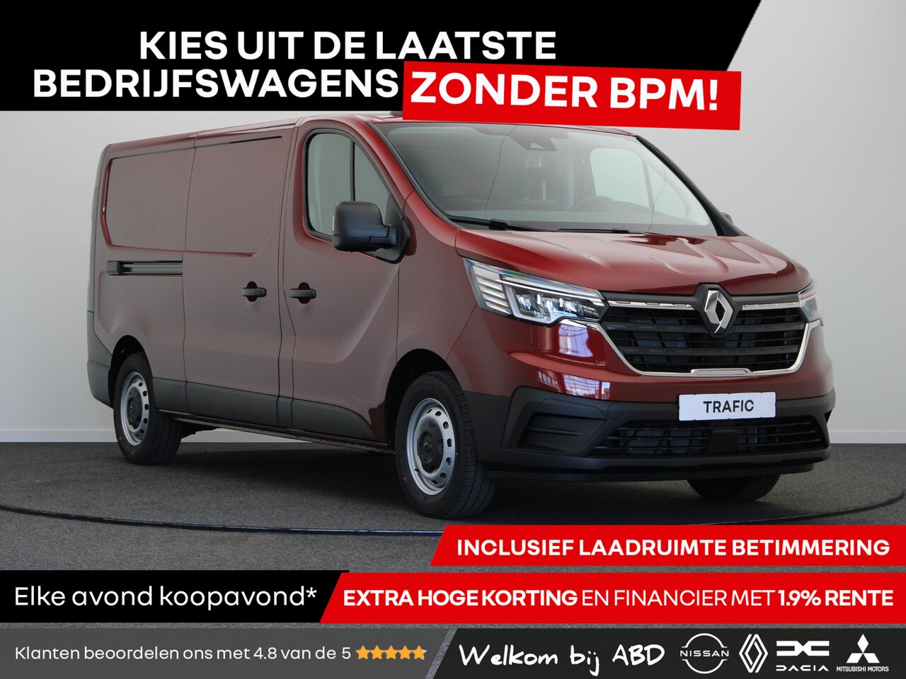 Renault Trafic - 2.0 dCi 110pk T30 L2H1 Start | BPM Voordeel | Hoge korting | Lage rente | Direct rijden | - AutoWereld.nl