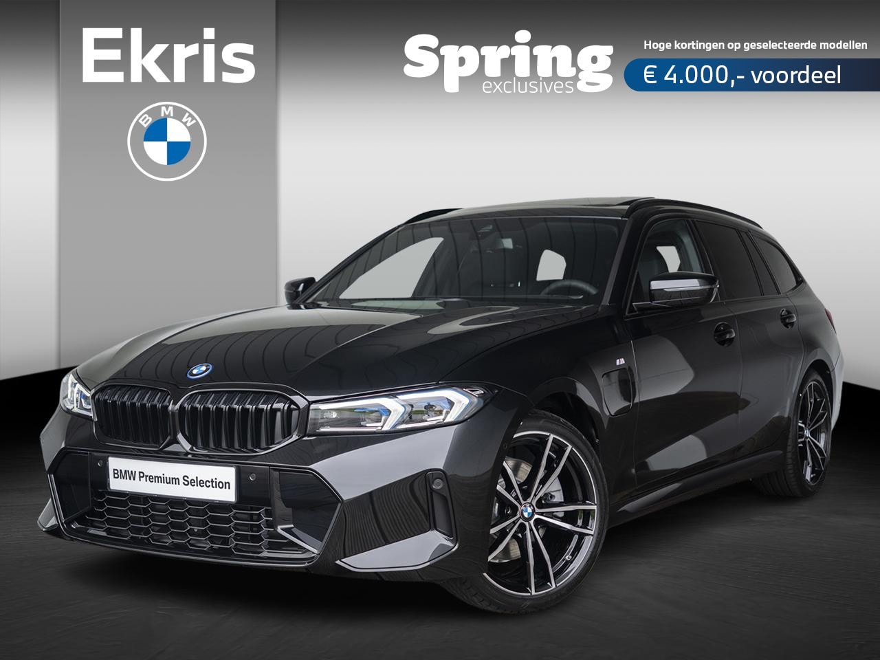 BMW 3-serie Touring - 320e M Sportpakket / HIFI / Draadloos oplaadstation / Verwarmde voorstoelen | Easter - AutoWereld.nl