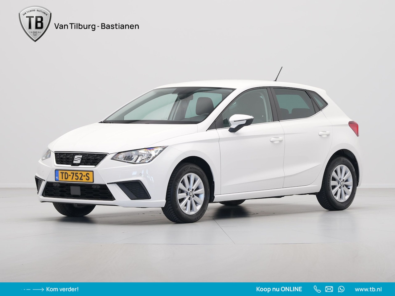 Seat Ibiza - 1.0 TSI 95pk Style Business Intense Navigatie Camera Cruise Lm Velgen 213 (niet beschikbaa - AutoWereld.nl