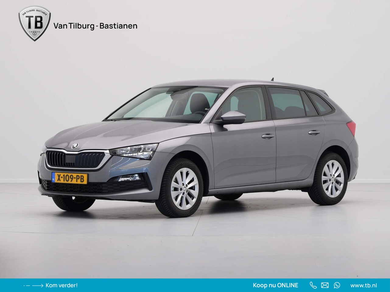 Skoda Scala - 1.0 TSI 110pk DSG Ambition Navigatie Pdc Airco Lm Velgen 312 - AutoWereld.nl