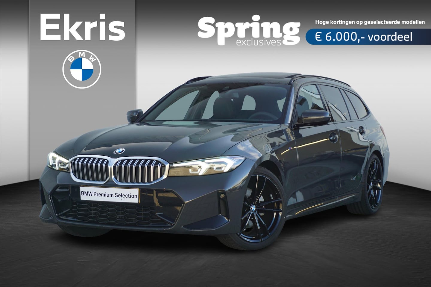 BMW 3-serie Touring - 320i M Sport / Trekhaak / Hifi / Stoel- en Stuurverwarming / Comfort Acces / Panorama Dak - AutoWereld.nl