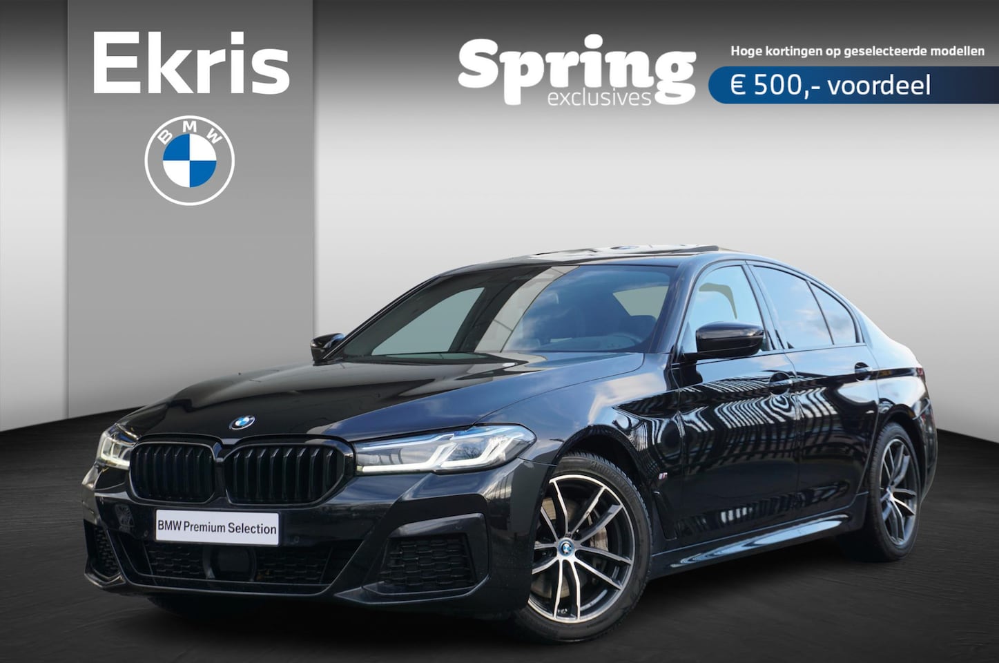 BMW 5-serie - 540i M Sportpakket l High Executive l Laserlight l HiFi l Panoramadak | Easter - AutoWereld.nl