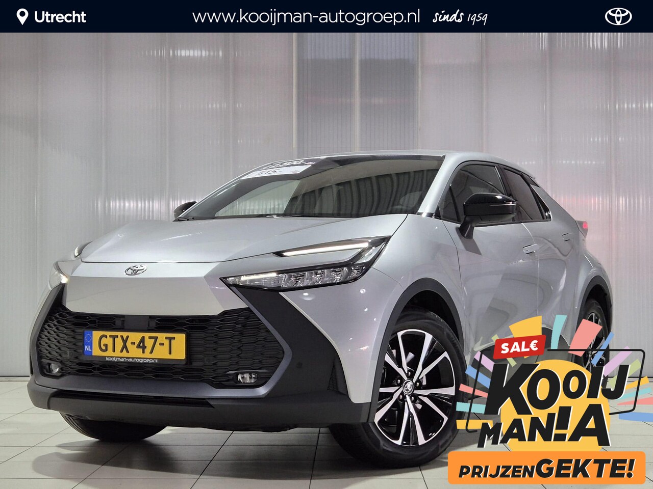 Toyota C-HR - 2.0 PHEV 220 Dynamic I DEMO VOORDEEL I - AutoWereld.nl