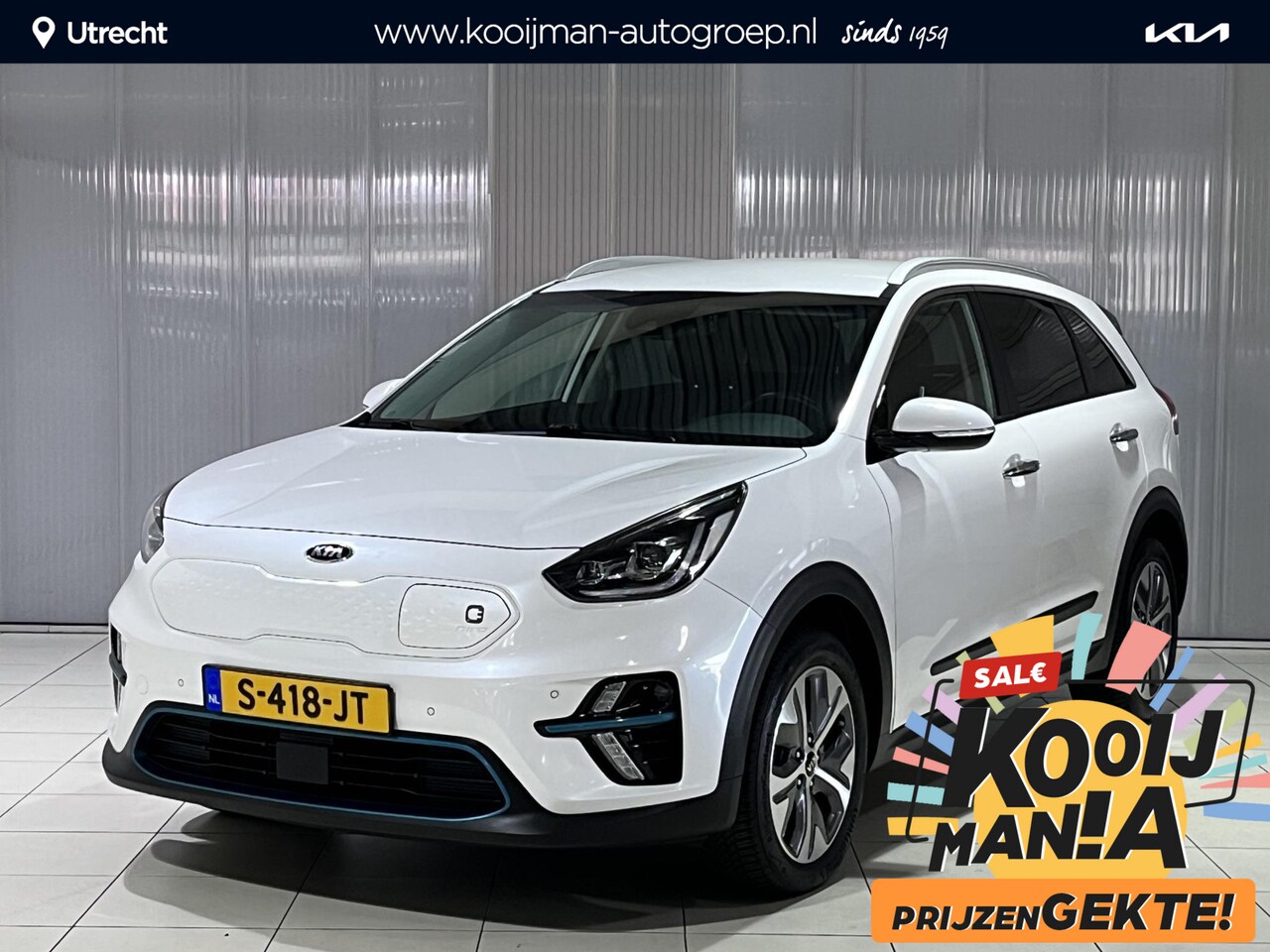 Kia e-Niro - ExecutiveLine 64 kWh FABRIEKSGARANTIE T/M 09-2027 of 150.000km, Dodehoek detectie, Stoel/S - AutoWereld.nl