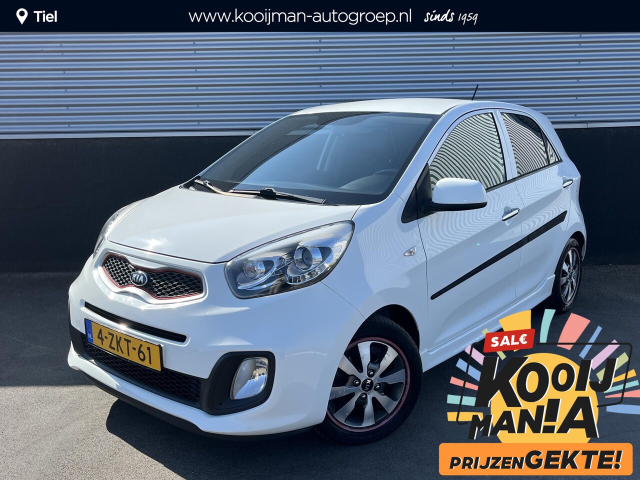 Kia Picanto - 1.0 CVVT X-treme Lederen bekleding, Climate control, Bluetooth, Privacy glass, - AutoWereld.nl
