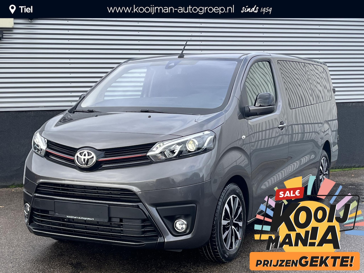 Toyota PROACE Long Worker - 2.0 D-4D Prof Automaat NIEUW Incl: Premium Pack - Gray Platinum Pakket - Professional laad - AutoWereld.nl